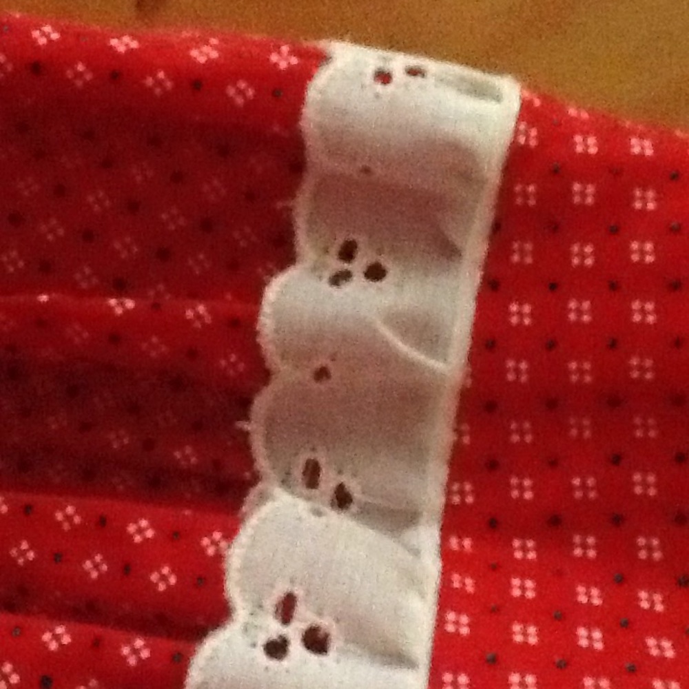 Square Dance skirt- Red